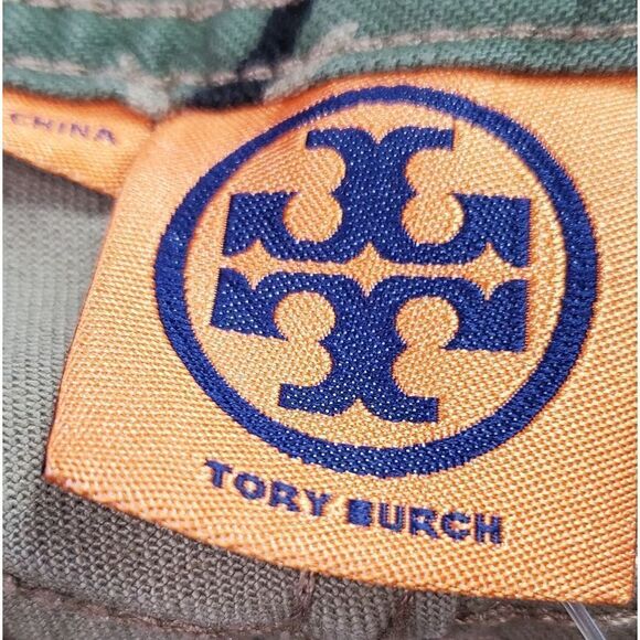 Tory Burch Green Camo Jeans - Picture 6 of 7